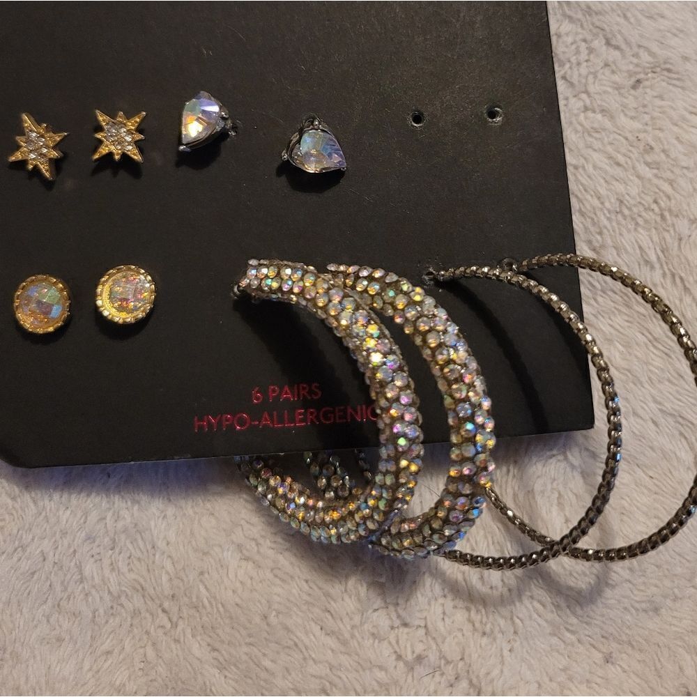 Fine jewelry 2pair earrings